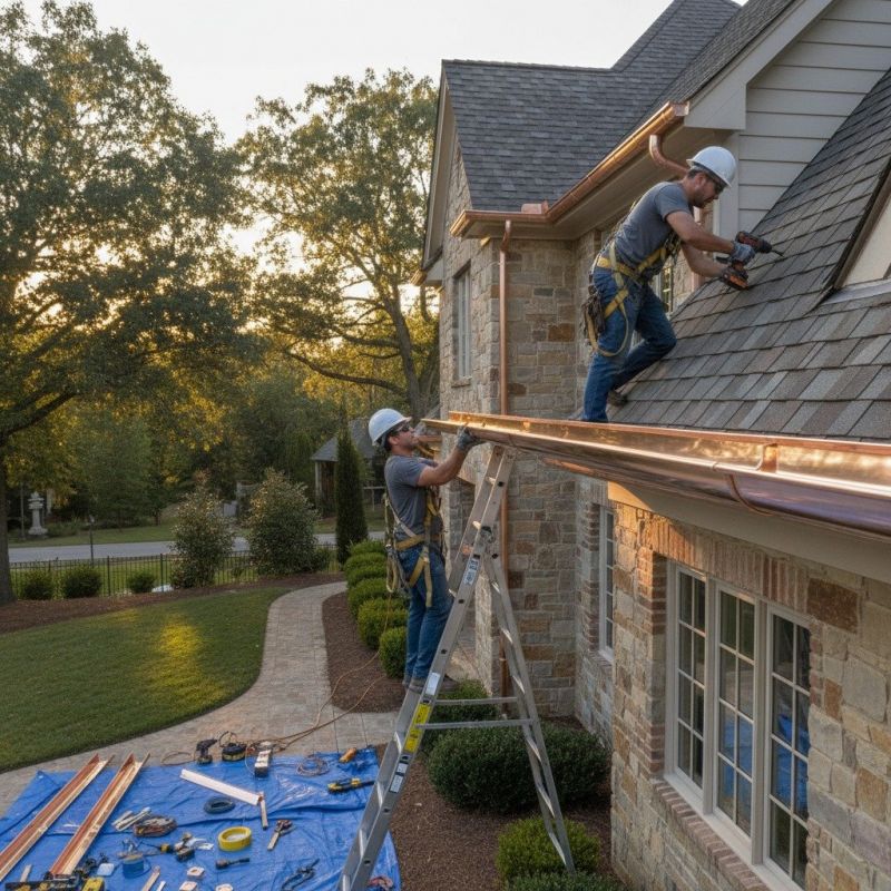 Copper Gutter Service