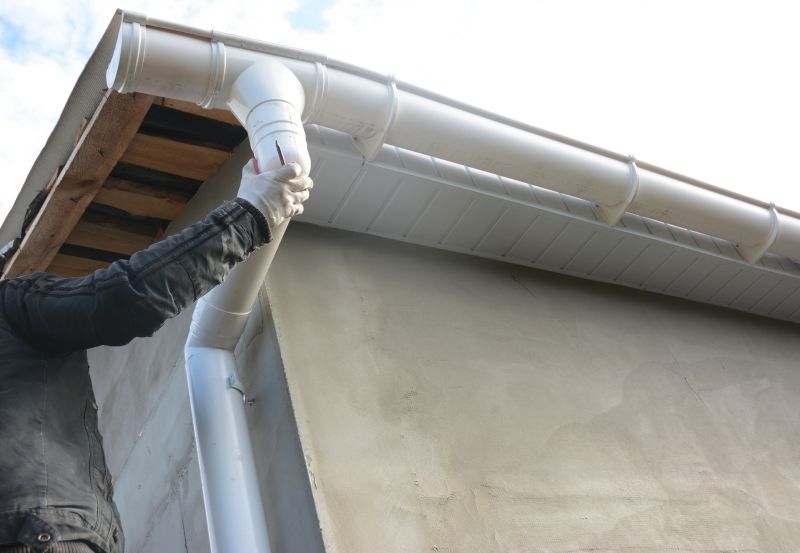 Plastic Downspout Installation