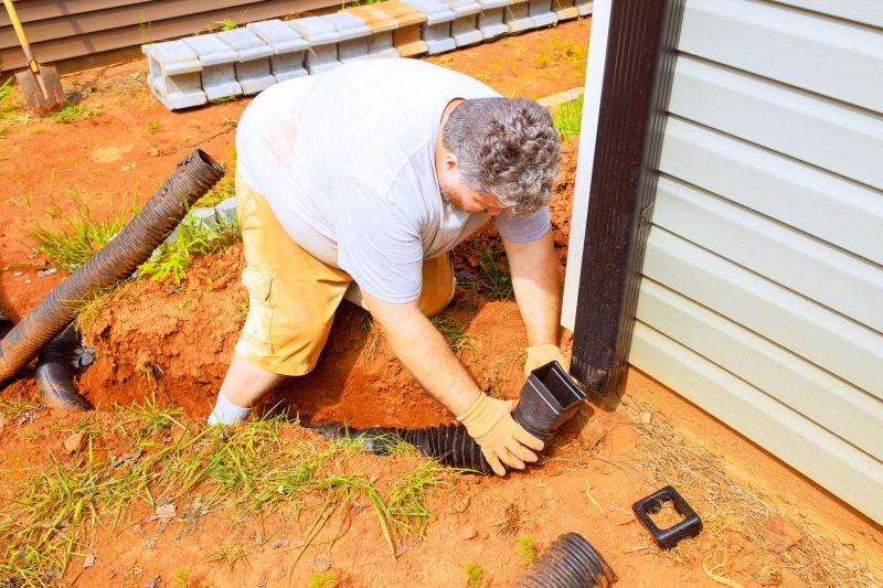 Plastic Downspout Installation