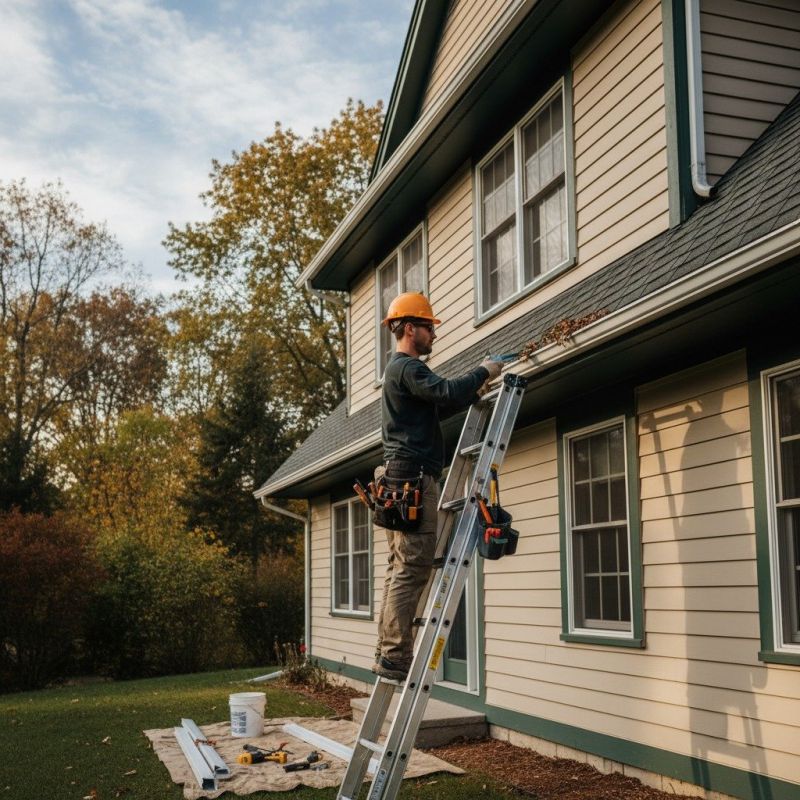 Rain Gutter Repair